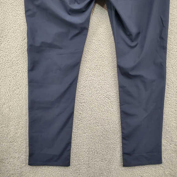 Tailor Vintage Performance Tech Pants Mens 36x32 Navy Stretch Canaan Slim NWT - Picture 11 of 16